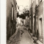 Carte postale : Rue de la république, Beaumes de Venise