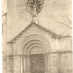 Carte postale : Eglise de Beaumes de Venise