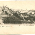 Carte postale : ruines du chateau de Beaumes de Venise