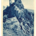 Carte postale : ruines du chateau de Beaumes de Venise