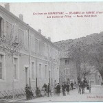 Carte postale : école