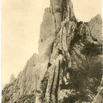 Carte postale : Dentelles de Montmirail, les arètes de la Pousterle